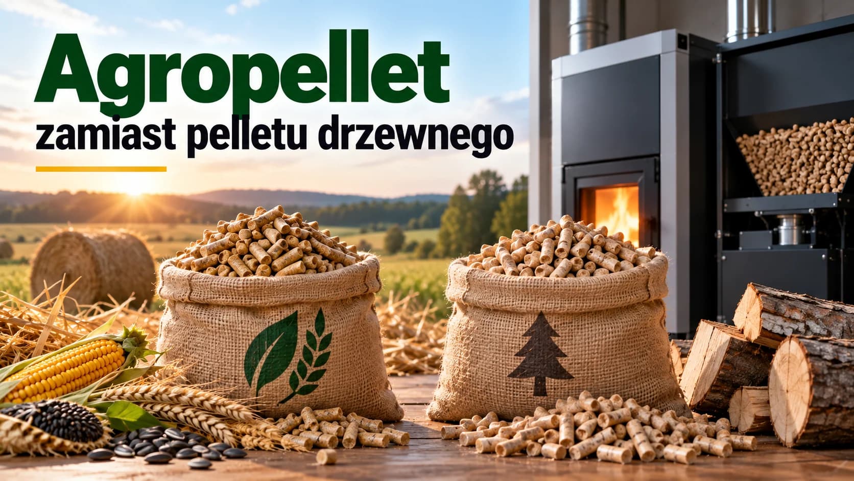 Agropellet zamiast pelletu drzewnego. Tańszy surowiec nie pasuje do każdego kotła Rząd wskazuje biomasę rolniczą jako możliwe uzupełnienie rynku pelletu