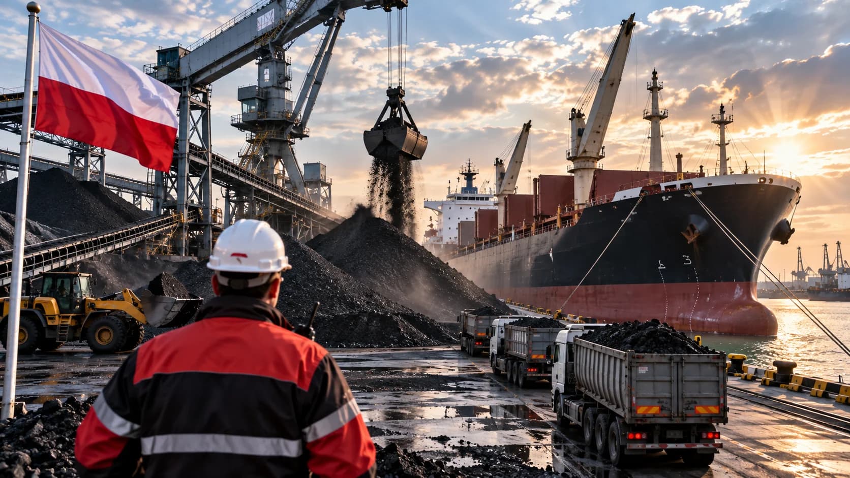 Import węgla energetycznego wzrósł o 168 proc Polska sprowadziła w pierwszym półroczu 2026 roku 3,06 mln ton węgla energetycznego, czyli o 168 proc.