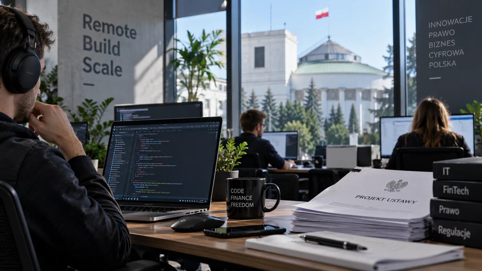 Ustawa platformowa może objąć freelancerów IT i fintechy Projekt UC160 ma wdrożyć unijną dyrektywę o pracy platformowej i wprowadzić wzruszalne