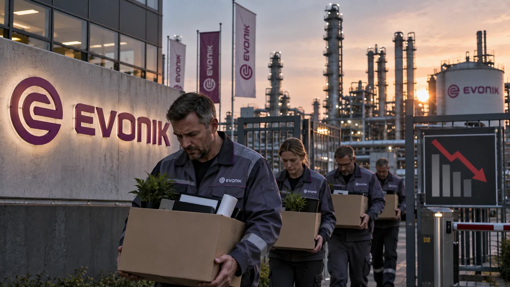 Evonik zredukuje 3,2 tys. etatów. Europejska chemia wchodzi w kolejną fazę restrukturyzacji Niemiecki koncern Evonik zamierza zlikwidować 3,2 tys.