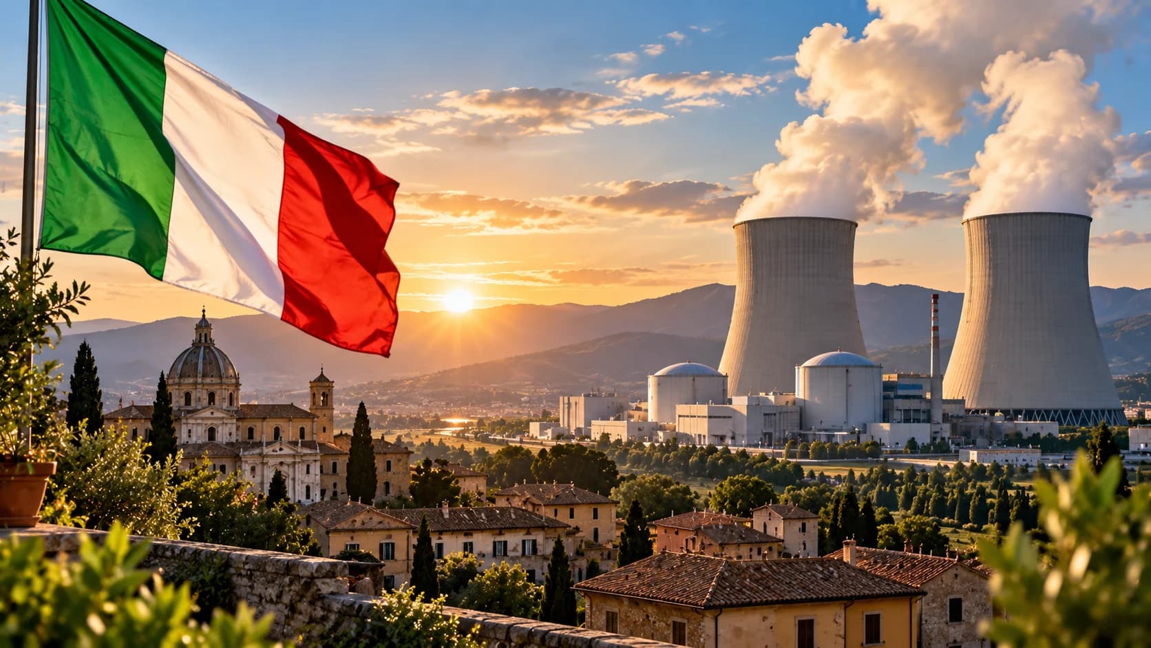 Włochy otwierają drogę do powrotu energetyki jądrowej Włoski Senat ostatecznie zatwierdził ustawę delegującą rządowi przygotowanie nowych zasad dla