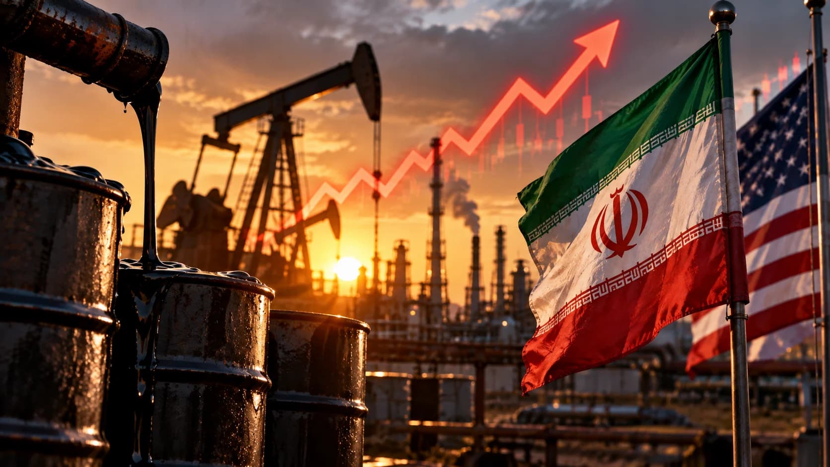 Ropa znów drożeje po odrzuceniu irańskiej propozycji Notowania ropy odbiły w poniedziałek po tym, jak Donald Trump odrzucił irańską propozycję zakończenia