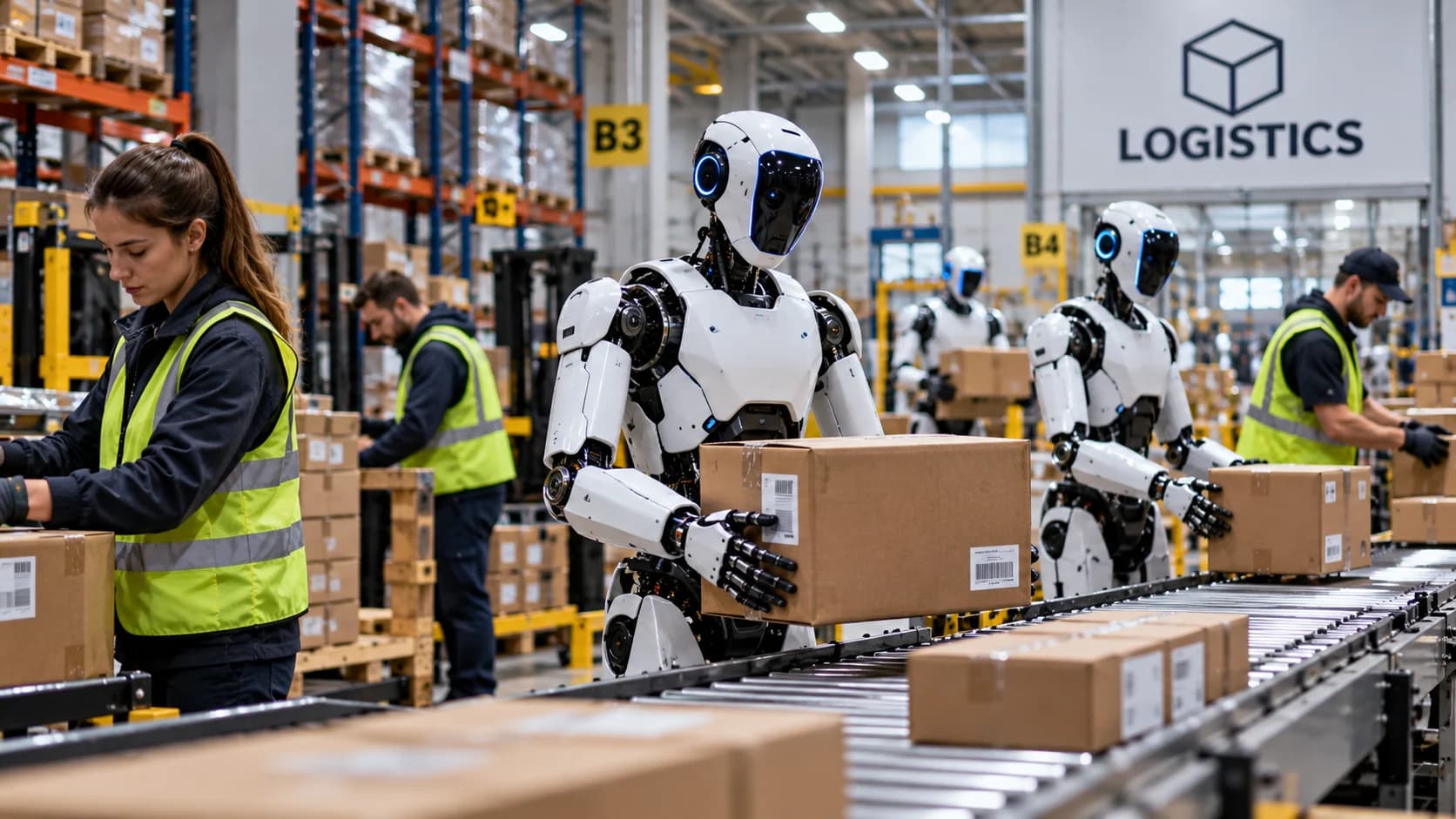 Roboty humanoidalne wchodzą do logistyki ale nie zastąpią szybko ludzi Wartość inwestycji w robotykę humanoidalną ma wzrosnąć z około 2,16 mld dolarów w