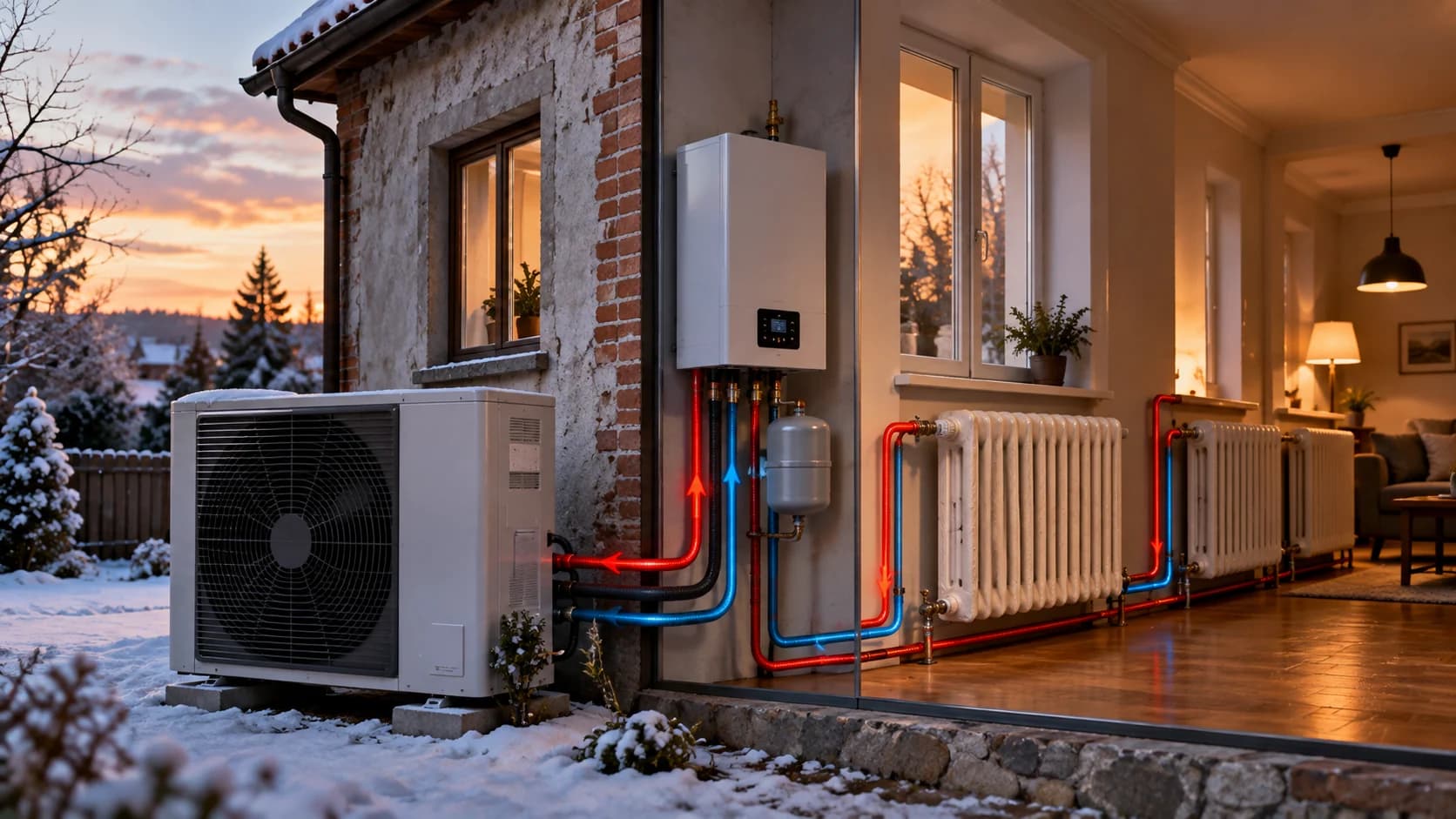 Pompa ciepła do starszego domu bez wymiany wszystkich grzejników Nowa pompa ciepła Vitocal 200-A intelligent energy ma pracować także w modernizowanych