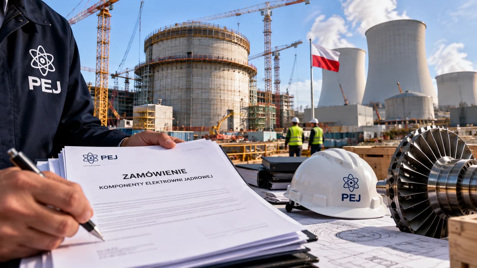 PEJ rozpoczyna zamawianie komponentów elektrowni jądrowej Polskie Elektrownie Jądrowe zleciły Westinghouse rozpoczęcie procesu zakupowego sześciu
