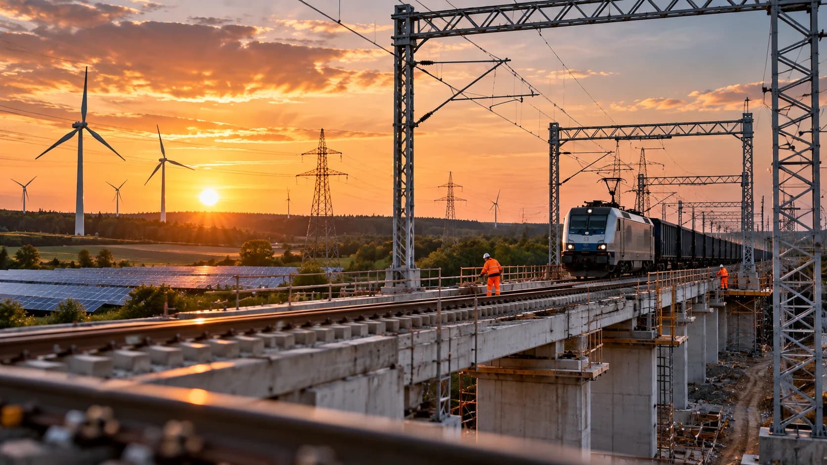 PSE zbuduje mosty szynowe za ponad 116 mln zł Szansa na sprawniejsze przyłączenia OZE Polskie Sieci Elektroenergetyczne podpisały z Victor Energy umowę na