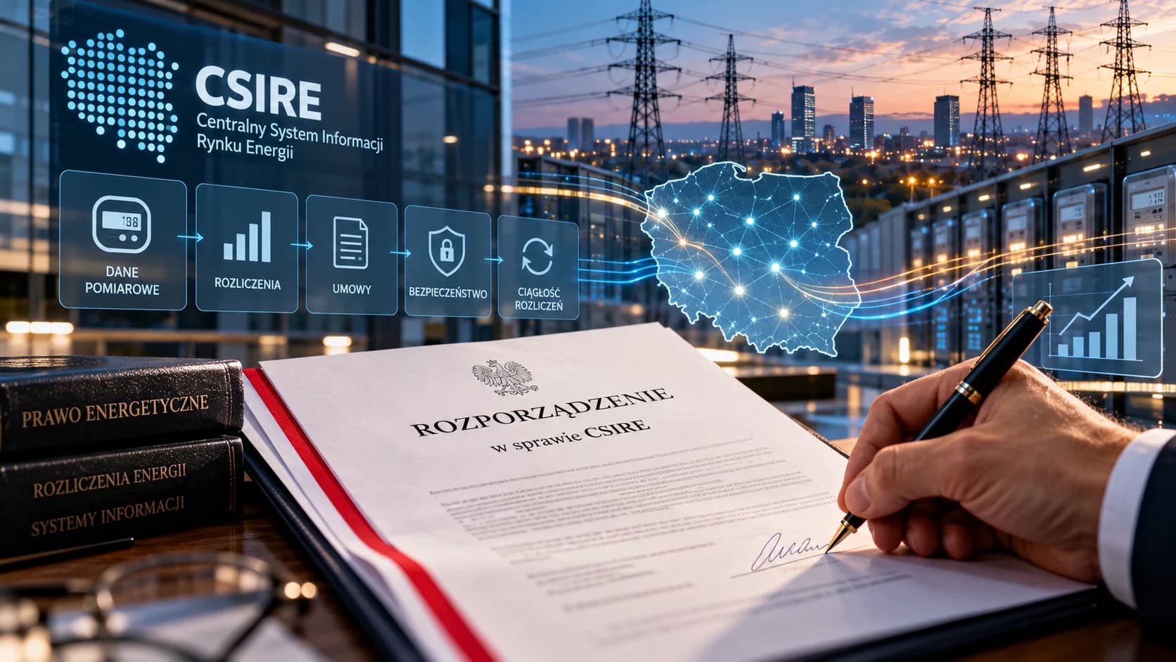 Nowe przepisy dla CSIRE podpisane. Jak mają chronić ciągłość rozliczeń energii? 15 października prezydent podpisał nowelizację Prawa energetycznego