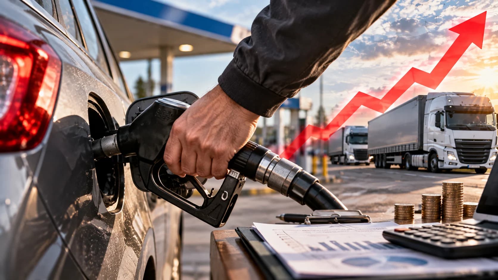 Diesel droższy o 26 groszy w tydzień co to oznacza dla kierowców i firm W tygodniowym zestawieniu z połowy października średnia cena oleju napędowego