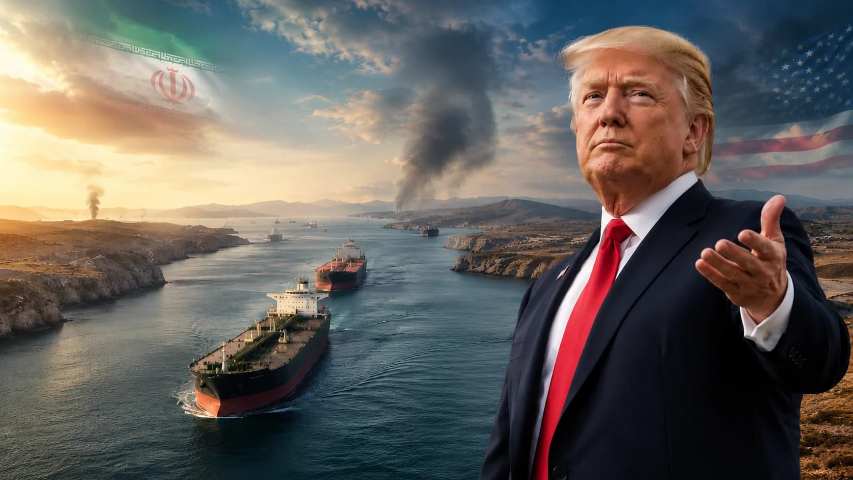 Trump ogłasza porozumienie z Iranem.