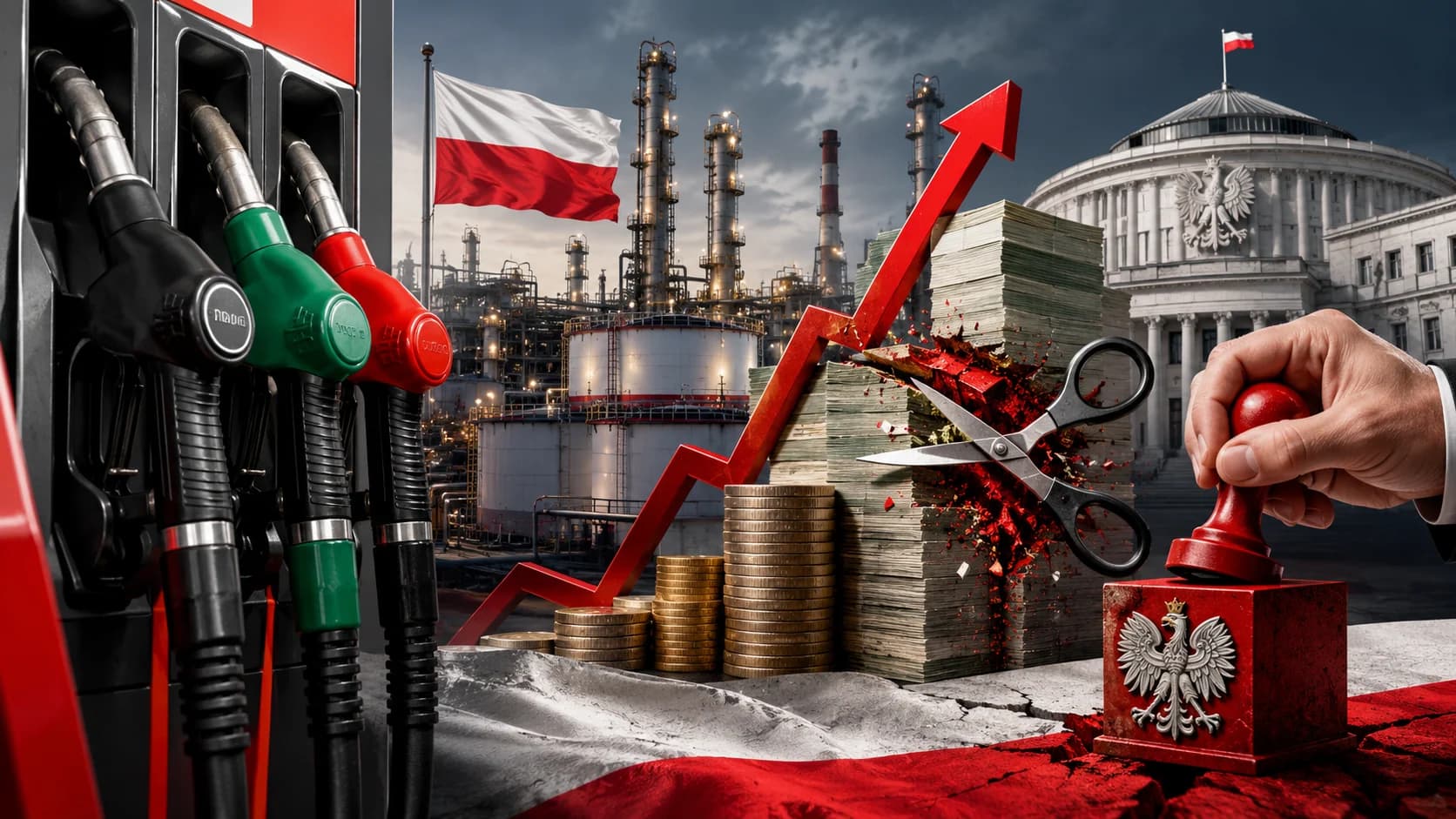 Giganci paliwowi zapłacą więcej. Rząd przyjął projekt podatku od nadmiarowych zysków